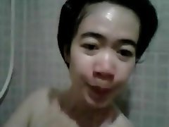 Brunette Shower Thai 